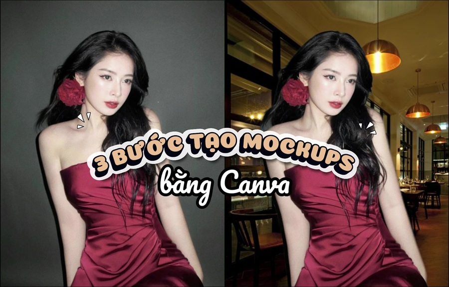 3 bước tạo Mockup siêu xịn bằng Canva