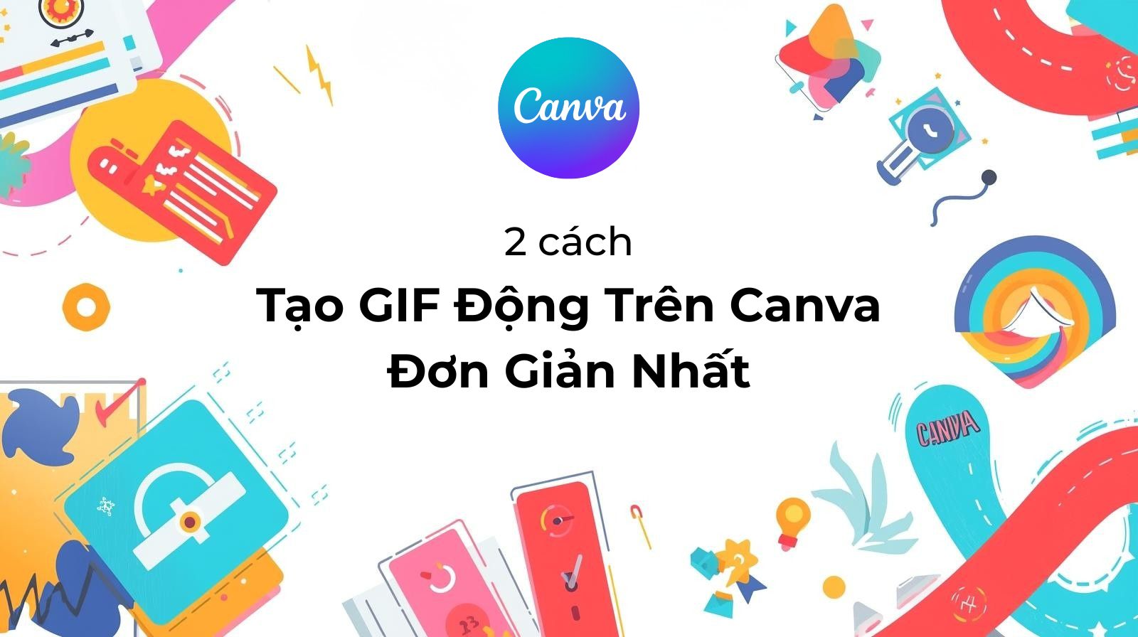 Tạo GIF động trên Canva đơn giản