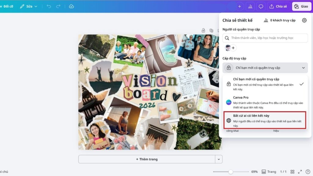chuyển file thiết kế Canva sang tài khoản khác 1