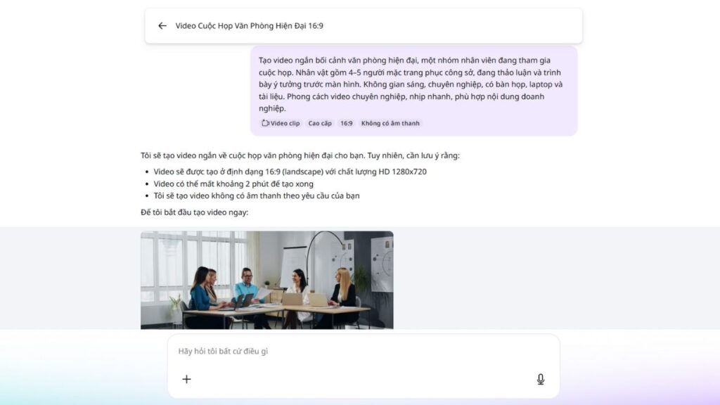 tạo video bằng Canva AI